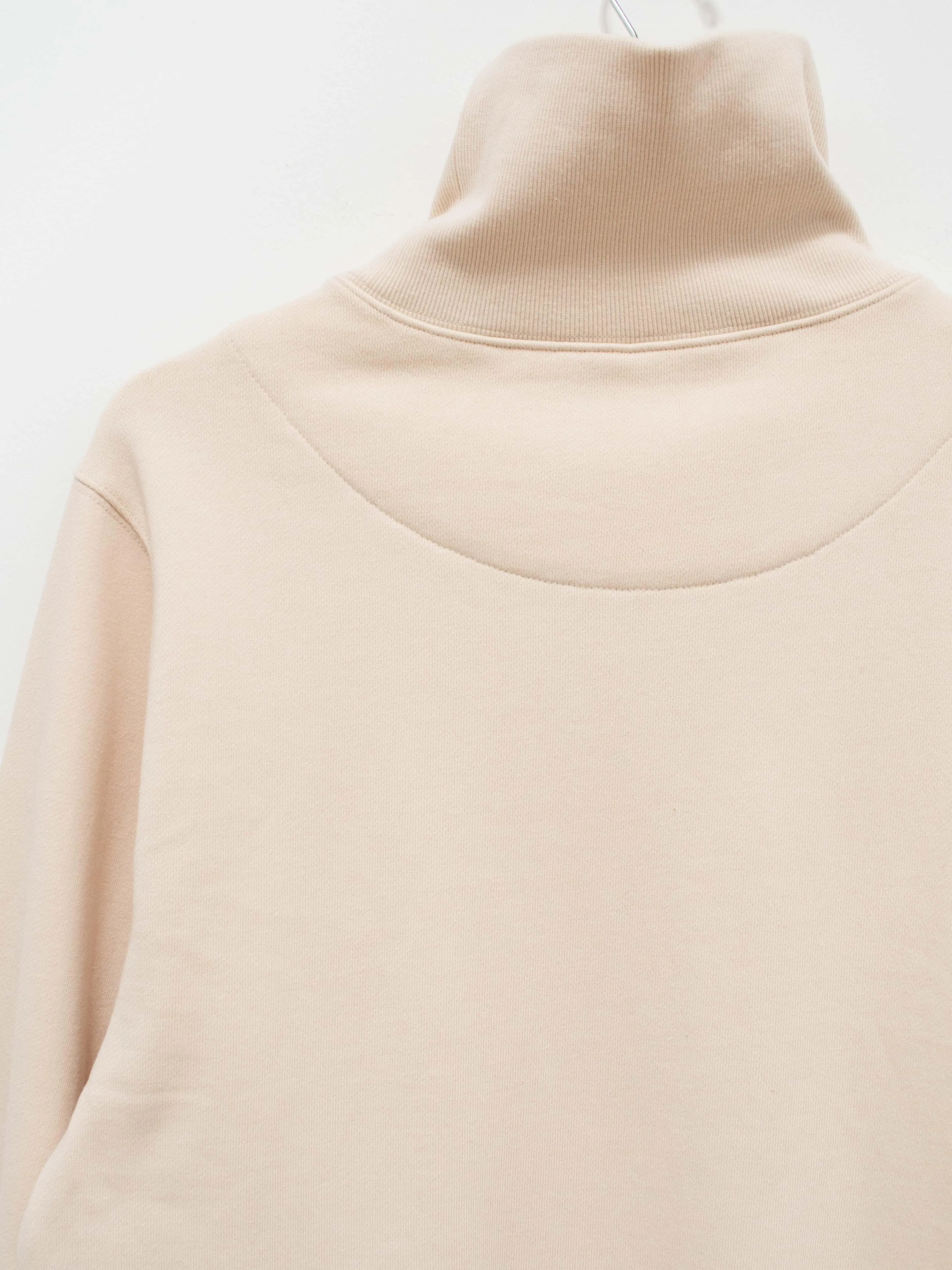 Ribbed Turtleneck Sweat Jersey - Vaseline