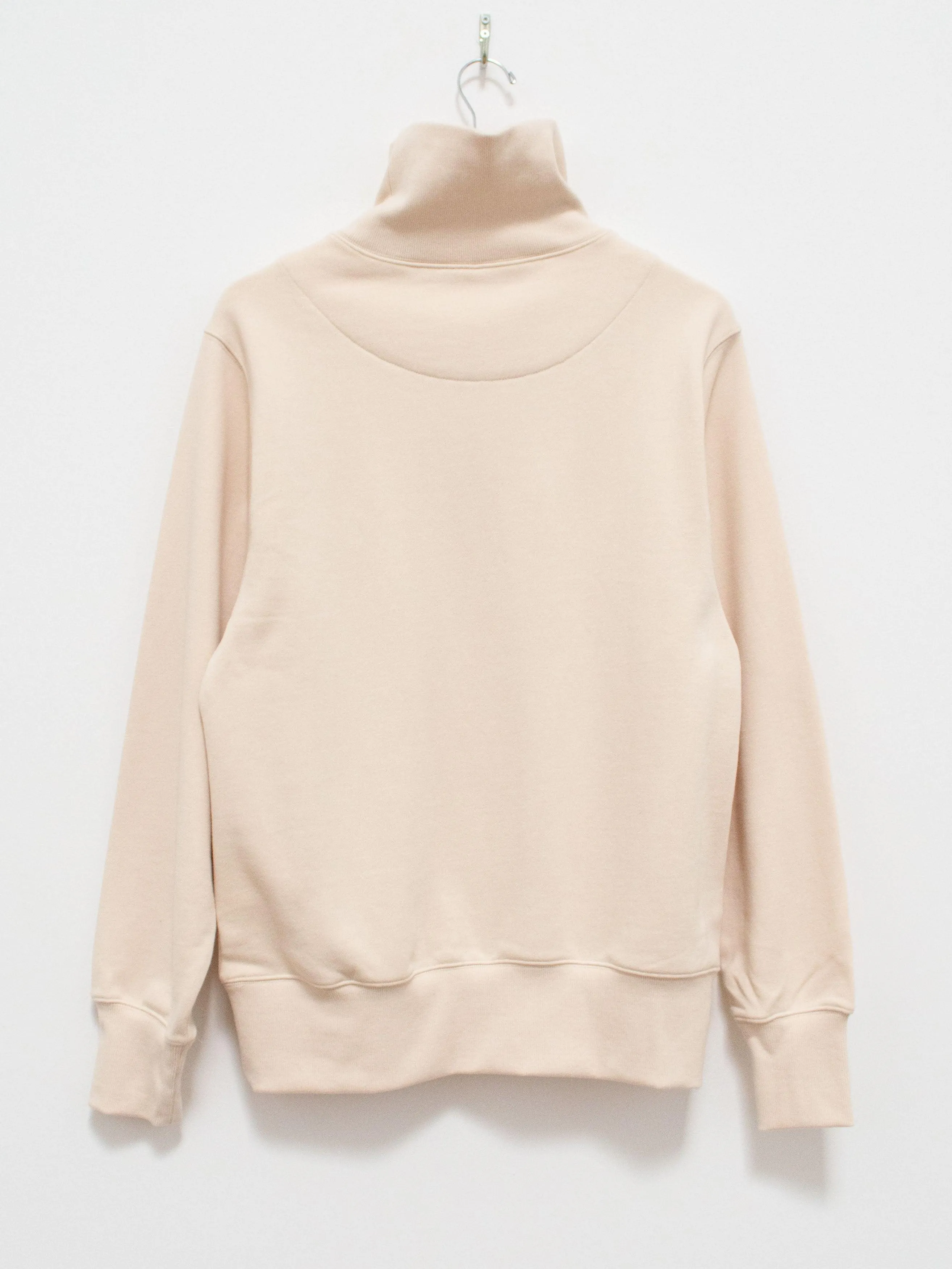 Ribbed Turtleneck Sweat Jersey - Vaseline