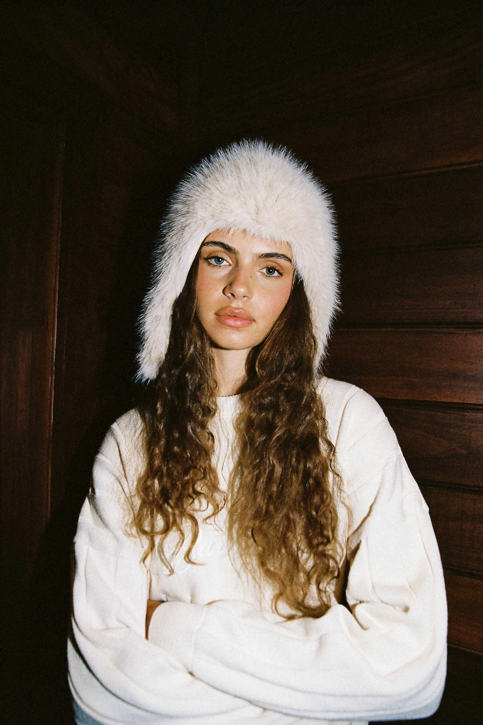 Snuggle Hood - Almond