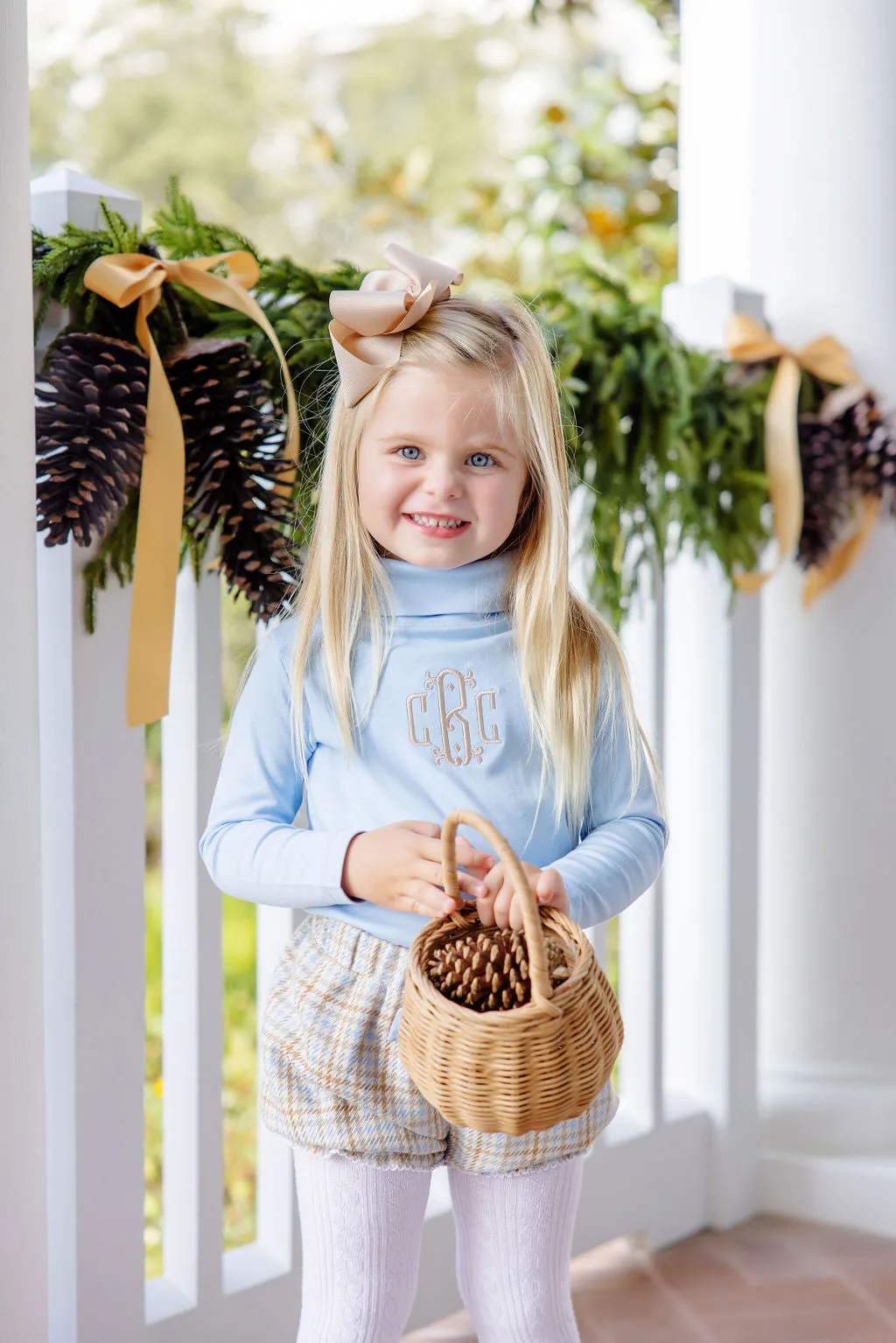 Tatum's Turtleneck & Onesie (Unisex) - Beale Street Blue