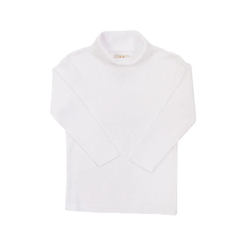 Tatum's Turtleneck (Unisex) - Worth Avenue White