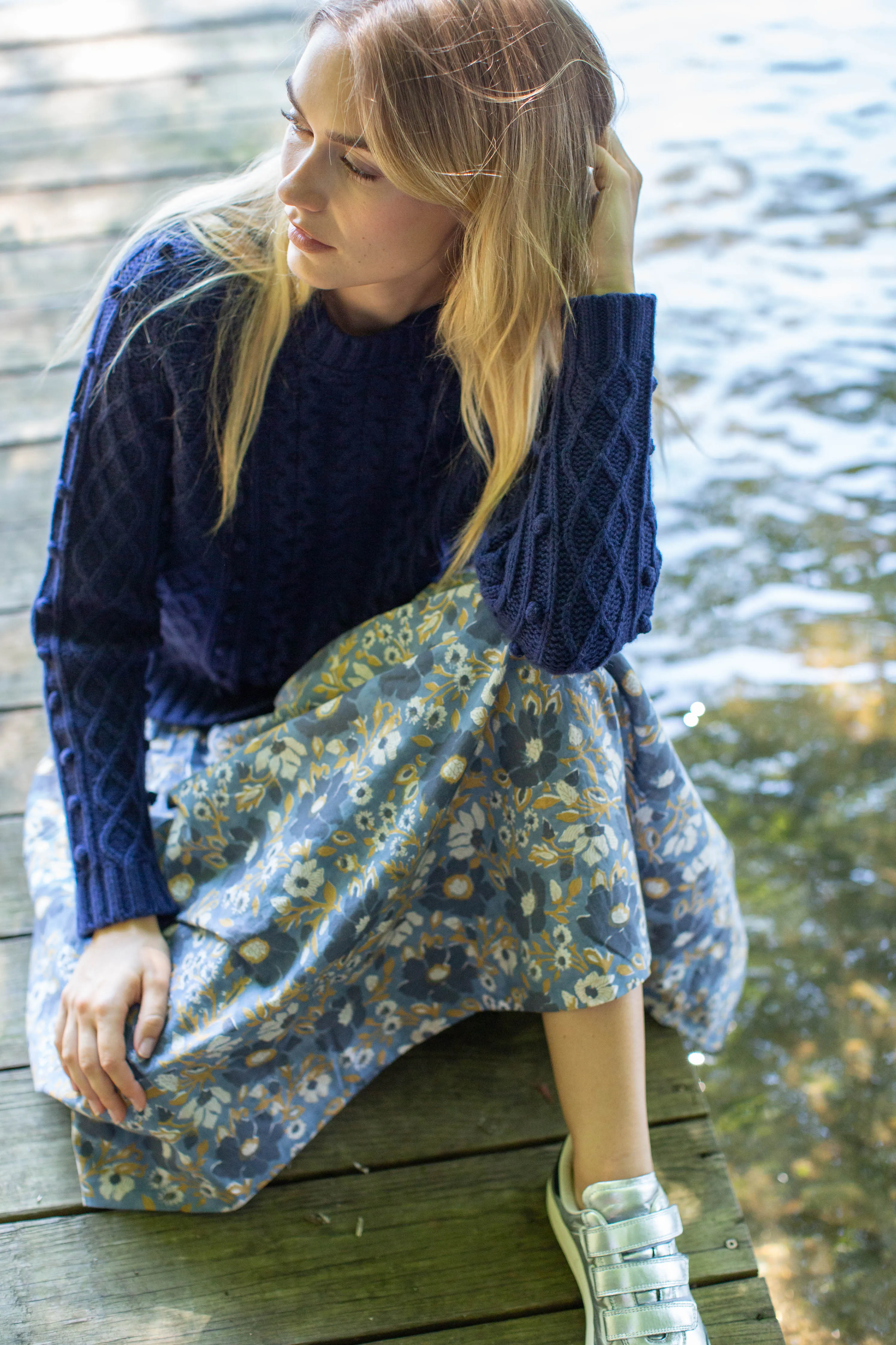 The Billy Sweater - Navy