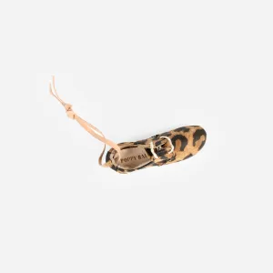 The Mini Eyelet Oxford Ornament Leopard