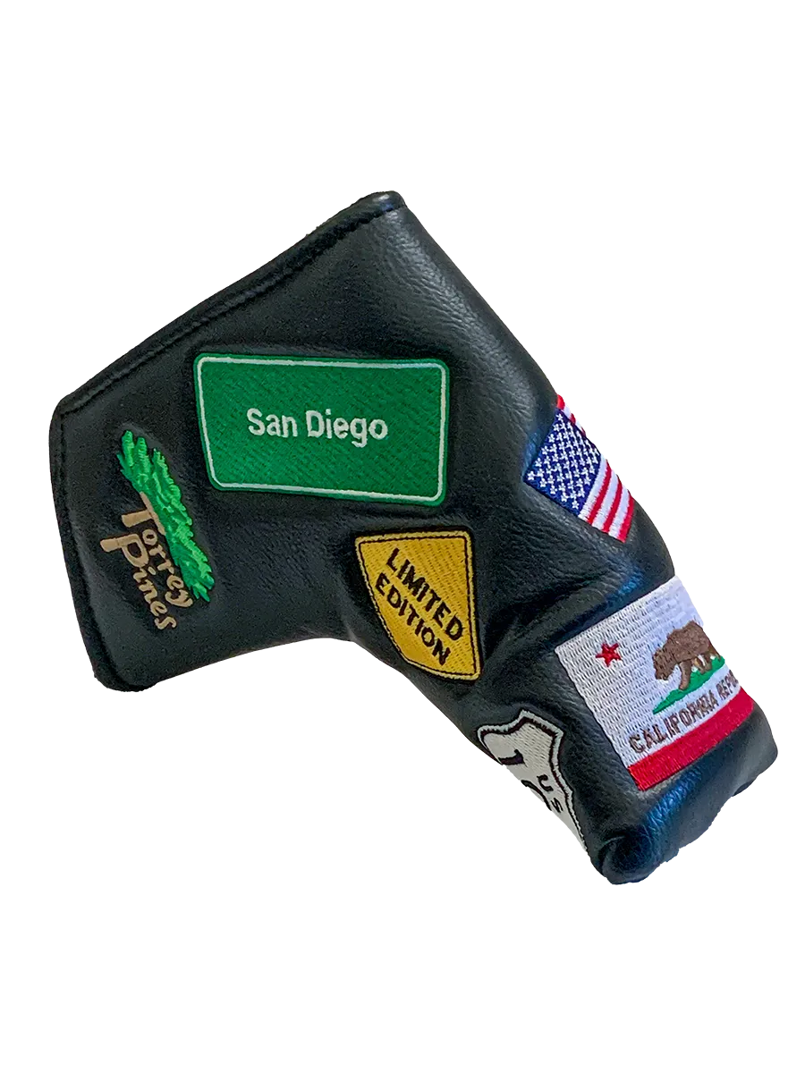 Torrey Pines Limited Edition Blade Style Putter Cover