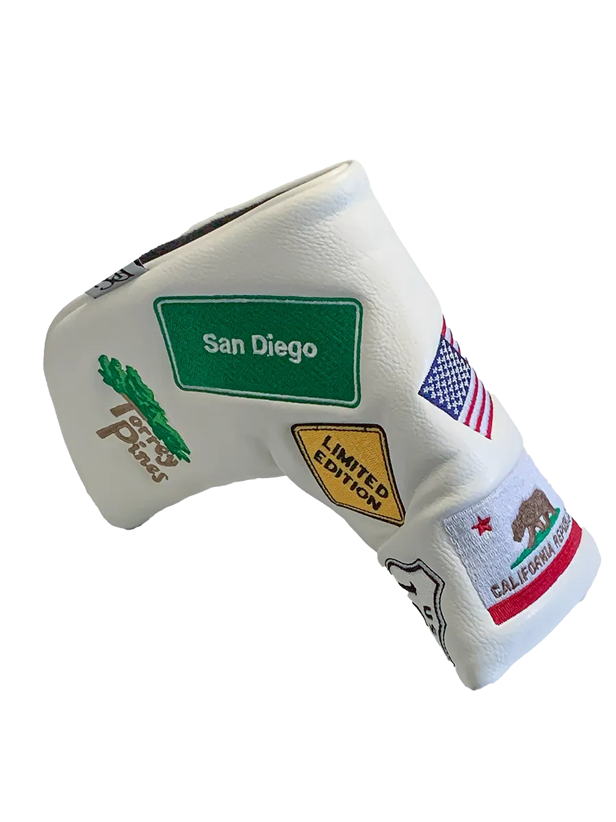 Torrey Pines Limited Edition Blade Style Putter Cover