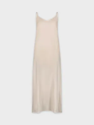 V NECK JUMPER-VANILLA
