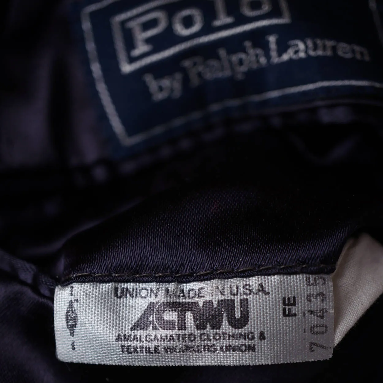 Vintage Ralph Lauren Polo Overcoat 1980s Made in USA Quality Coat Size 44 Long