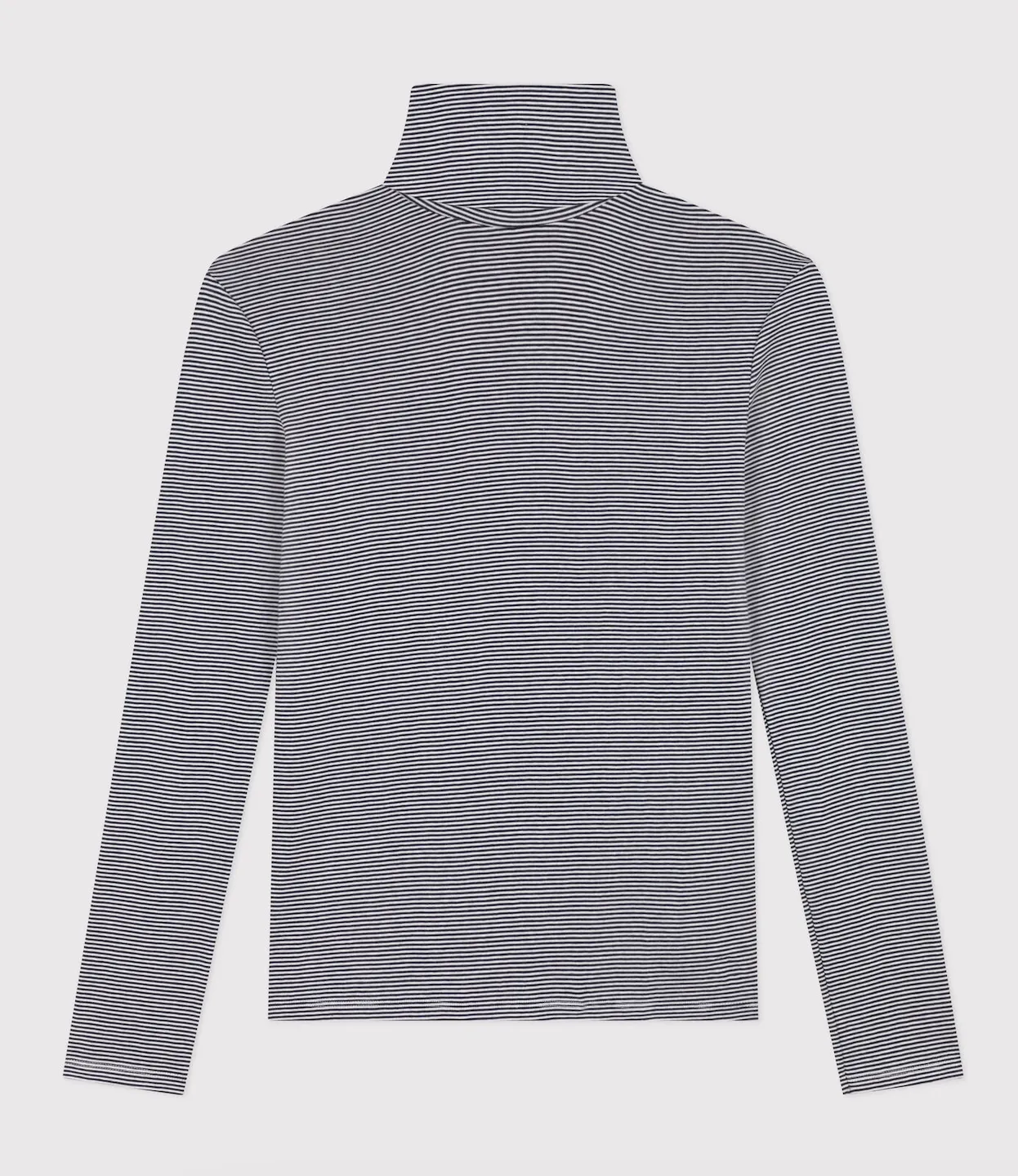 Women's Black Turtleneck - Petit Bateau FW24