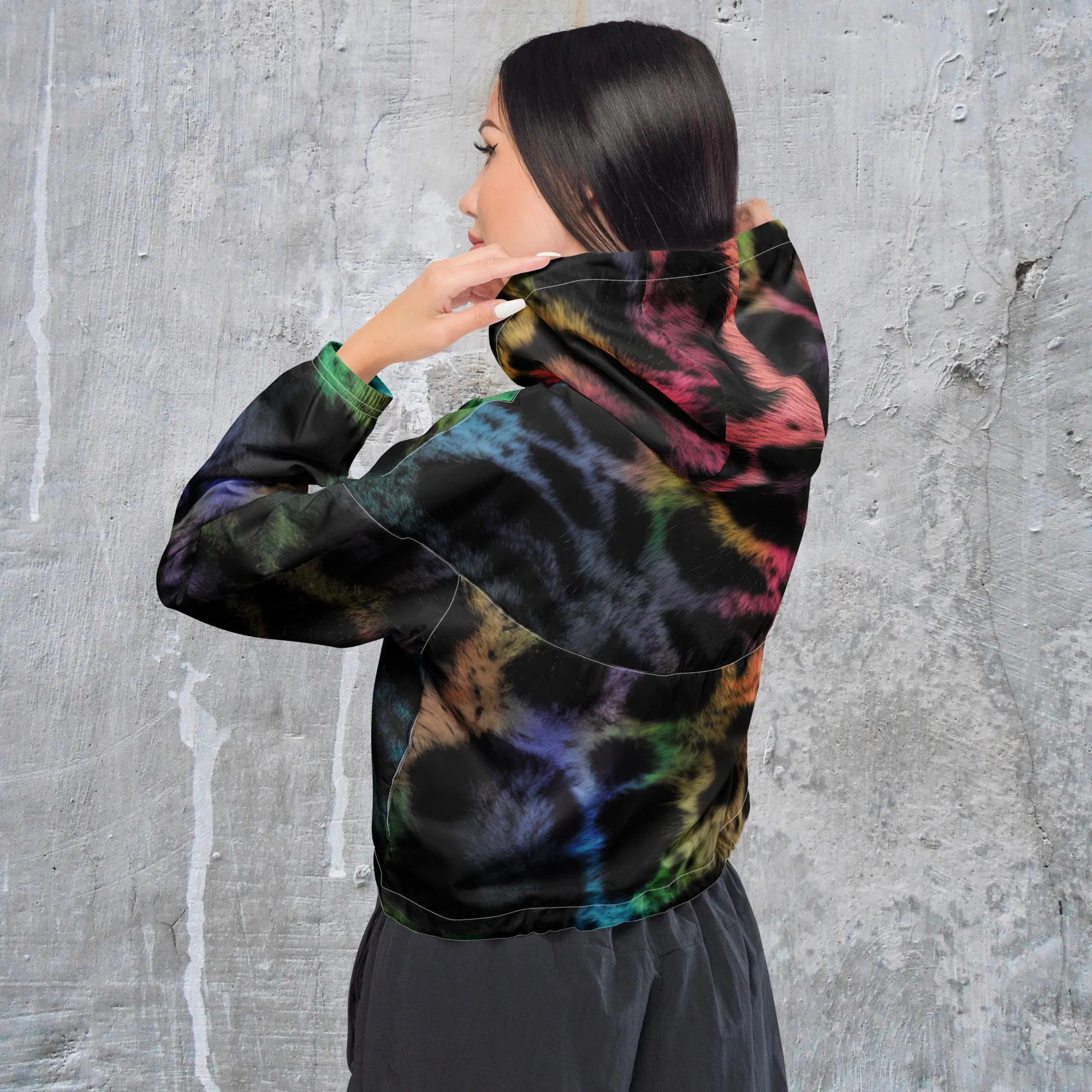 Women’s cropped windbreaker