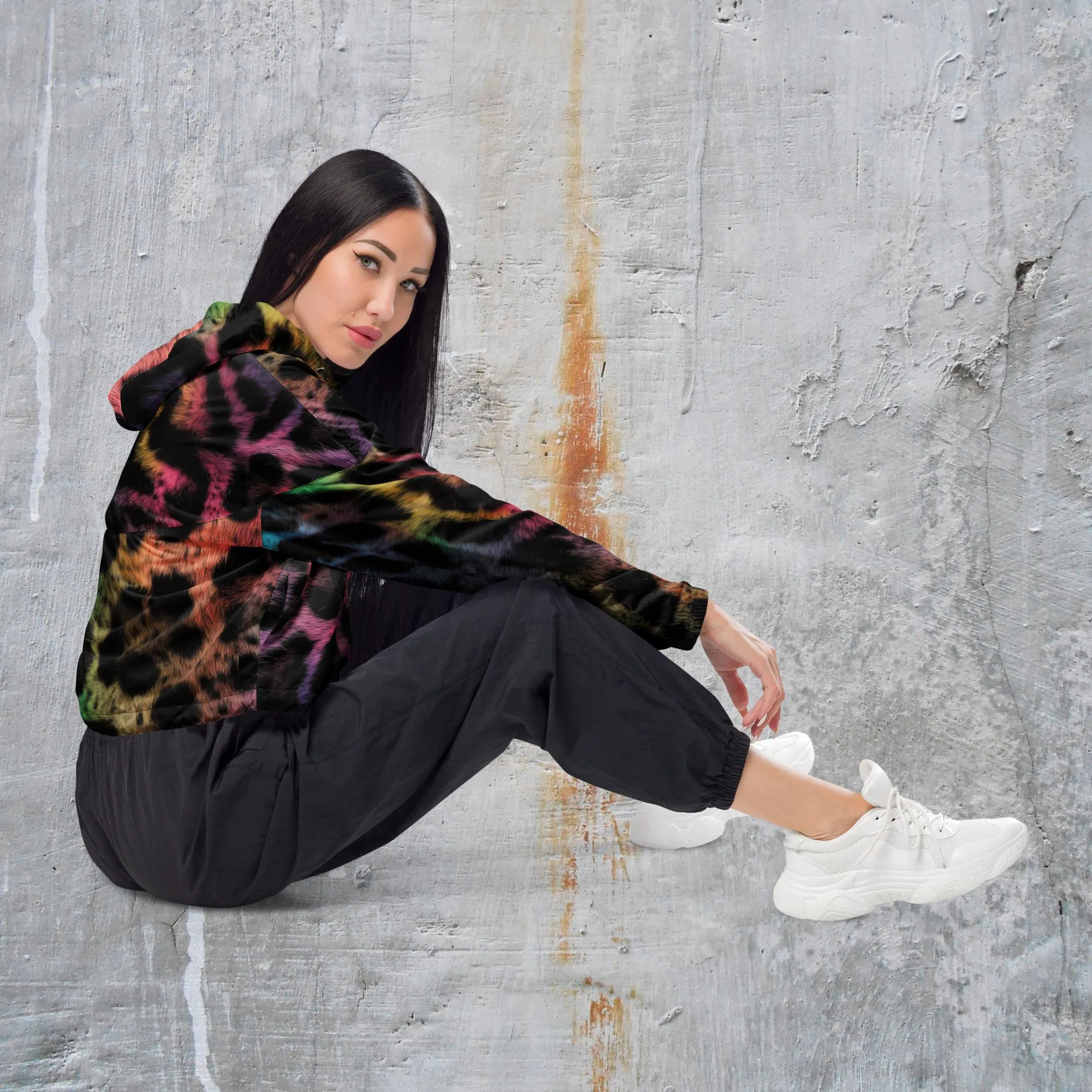 Women’s cropped windbreaker