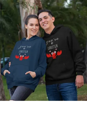 You Are My Lobster: Friends- Winter Couple Hoodies.