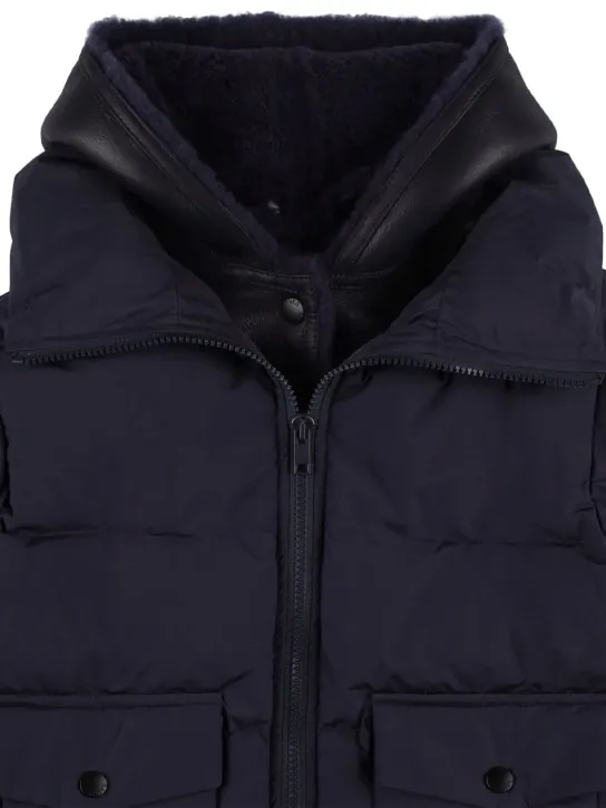 Yves Salomon Enfant   Nylon down jacket 