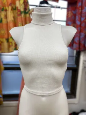 Zara turtleneck tank top S