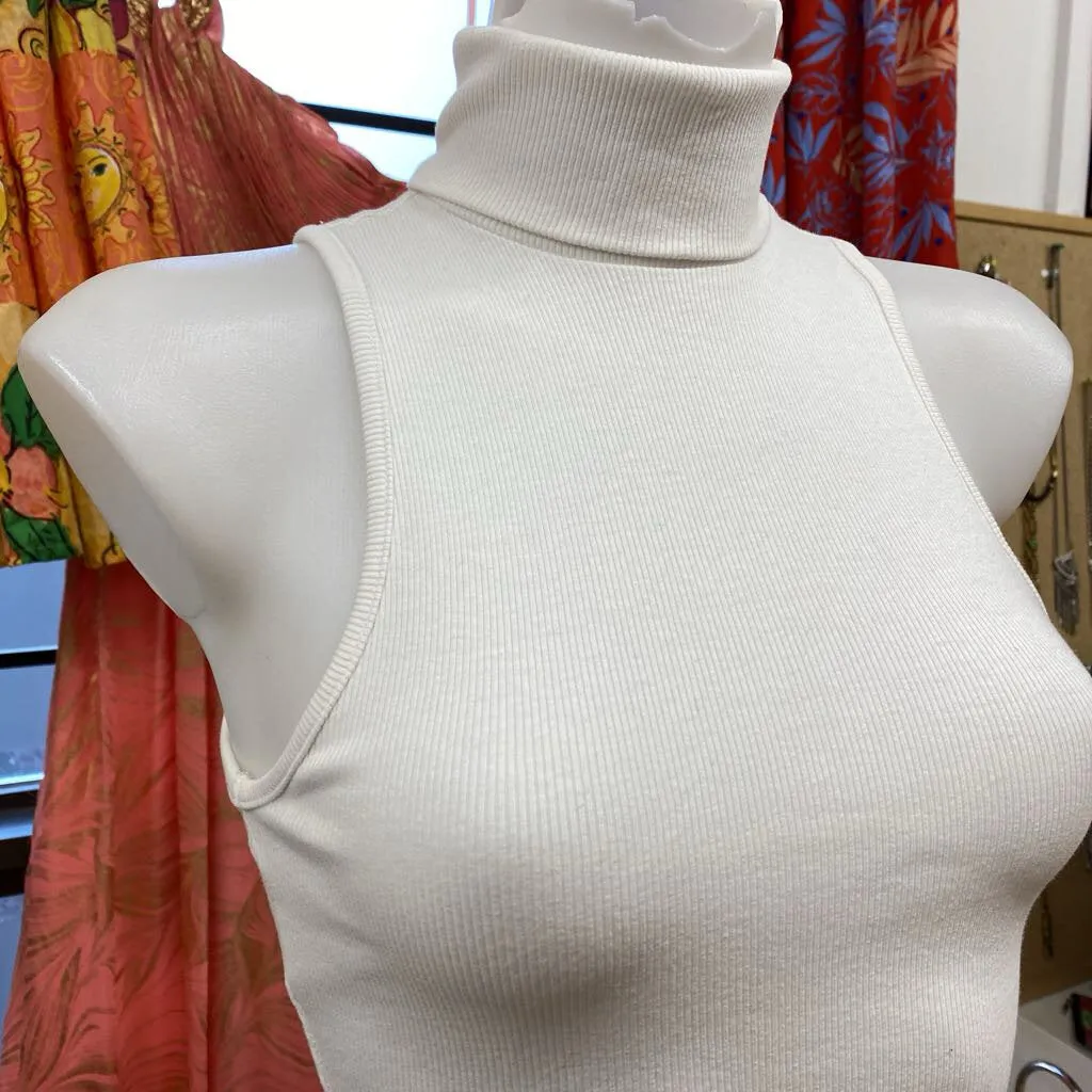 Zara turtleneck tank top S